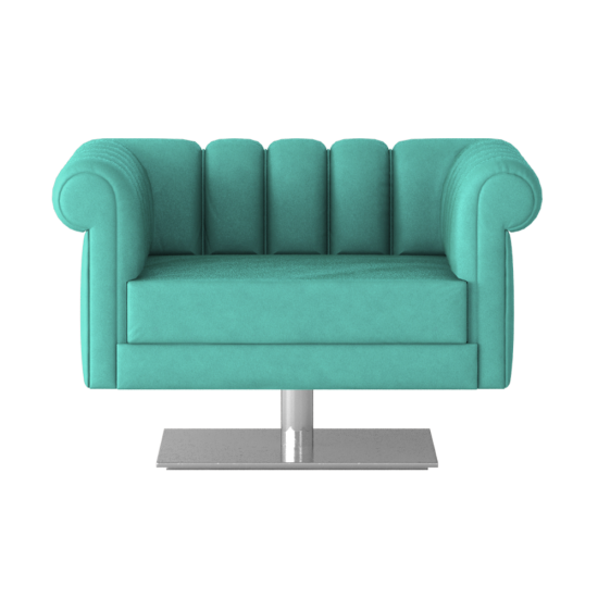 Gray Armchair 