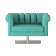 Gray Armchair 